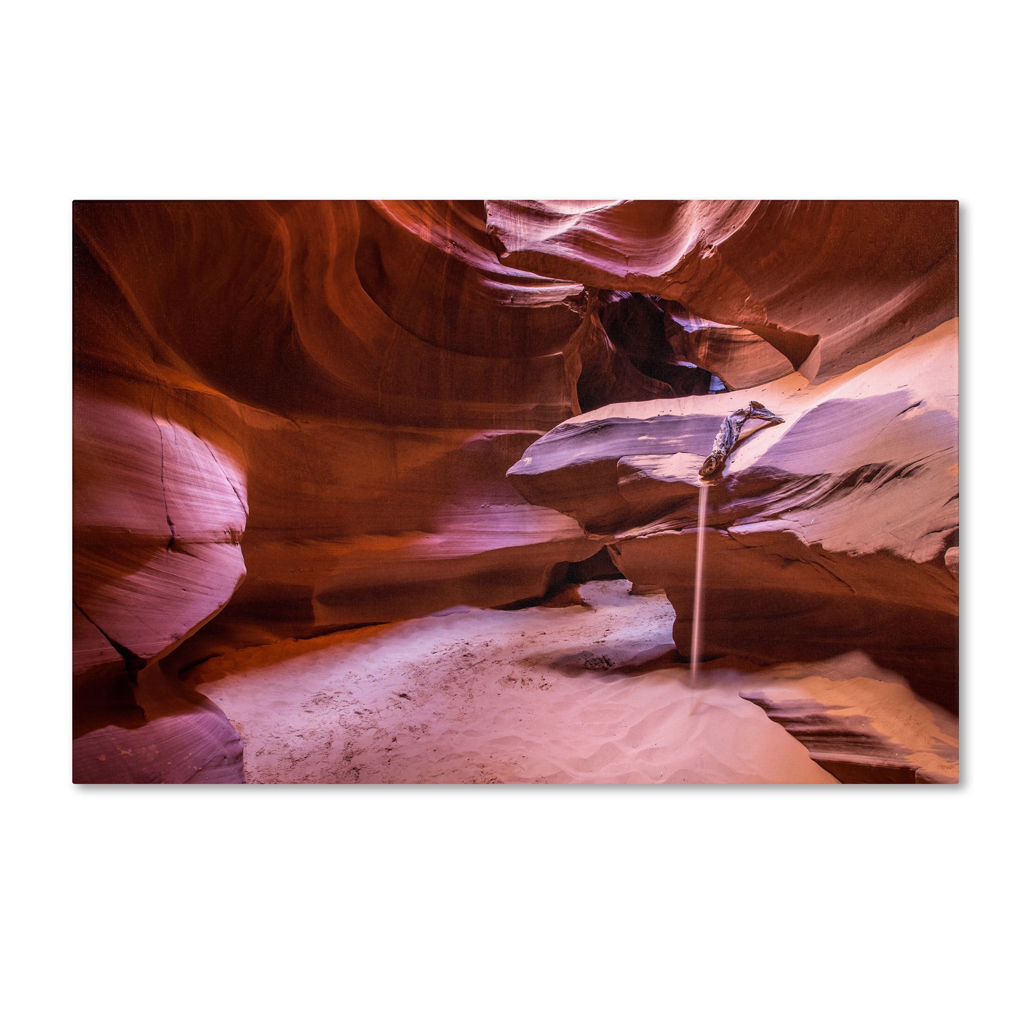 Trademark Fine Art "Weeping Sand" Canvas Art by Pierre Leclerc