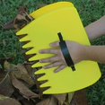 thumbnail image 2 of Palas manuales JM para recoger hojas de jardín color amarillo, 2 of 5