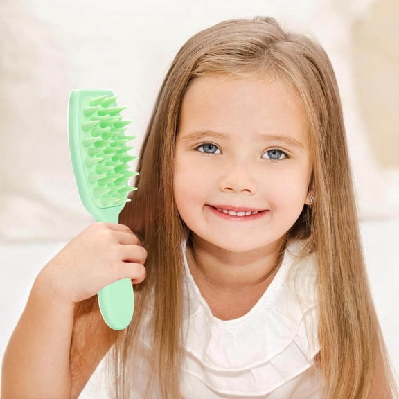 Siquannn Hair Brushes for Girls Ages 7 12 Mix Chicks Hair Products Kids Hair Color Brush Applicator Wet Hair Brush Kids Curly Hair Woman Makeup Hair Things for Girls Styling Hair Brush for