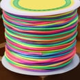 thumbnail image 4 of 100 Beading Cord Stringing Arts and Crafts Supplies Elastic Bands Jewelry Making Multicolor, 4 of 4