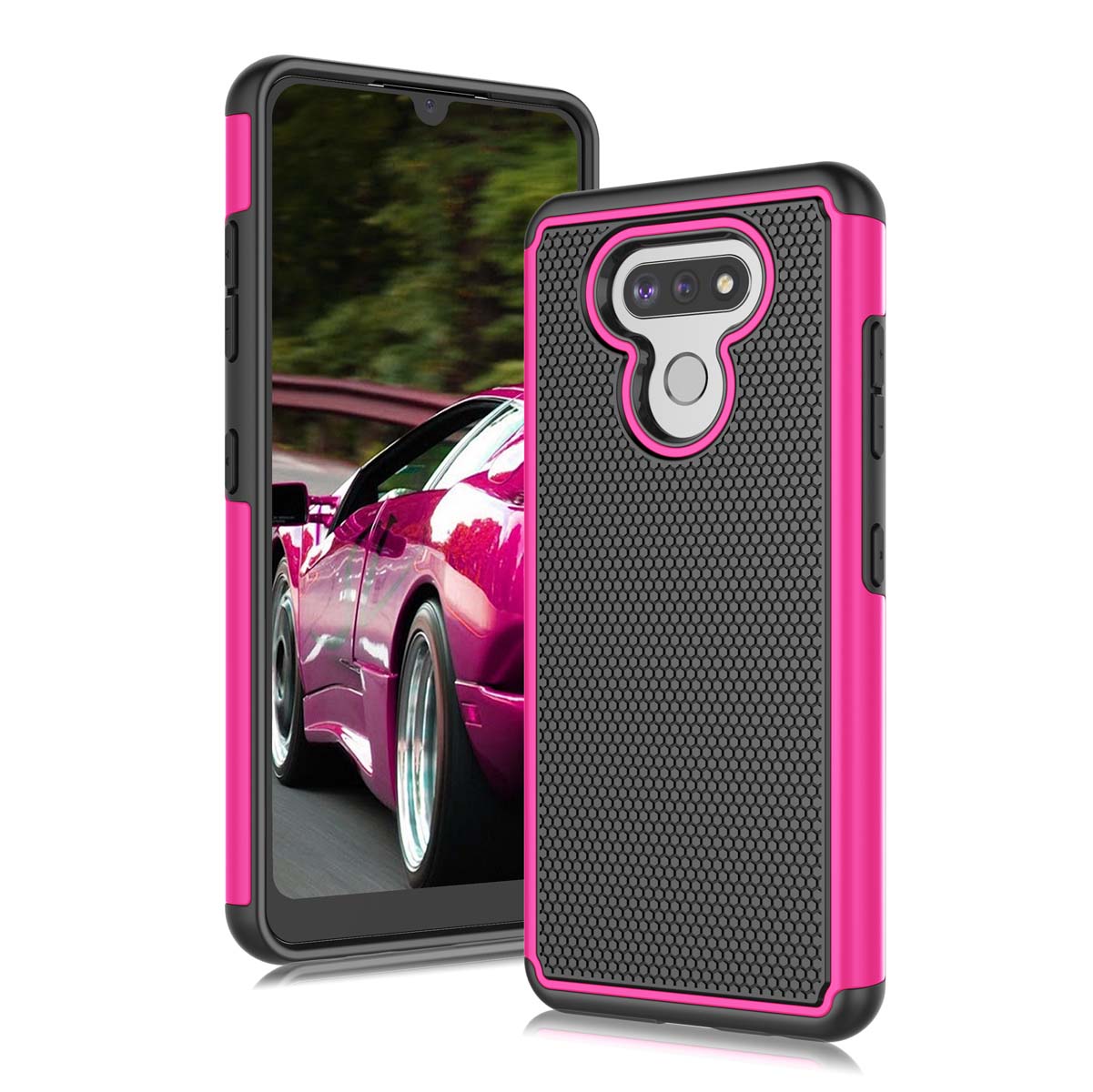 LG K41 / Harmony 4 Case, Case For LG Premier Pro Plus 2020, Njjex Shock