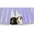 thumbnail image 4 of Escondite Forestal de Forro Polar Esquinero para Cobayas, Hurones, Chinchillas, Erizos, Conejos Enanos y Otras Mascotas Pequeñas - Accesorios y Juguetes Púrpura brillar Electrónica, 4 of 5