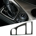 thumbnail image 6 of Mduoduo Carbon-Fiber Black Interior Console Gear Shift Cover Trim For Infiniti Q50/Q60 2014-2019 Accessories For Vehicles Car Accessories, 6 of 10