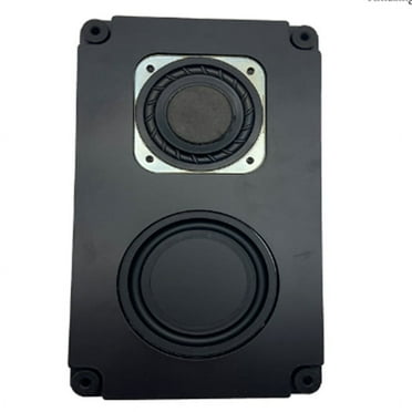 Ultra Thin TV Subwoofer Speaker 4 Ohm 15W Rectangular HiFi Speaker,Super Bass Audio for Home Theater