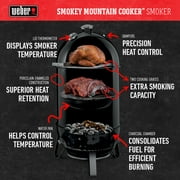 Weber Smokey Mountain Cooker Charcoal Smoker