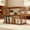 Brown #2, variant on Two Tier Desktop Storage Rack | Multi Layer Wooden Shelf for Kitchen Countertop & Office Desk | Teaware & Coffee Mug Organizer | 48x37x24cm