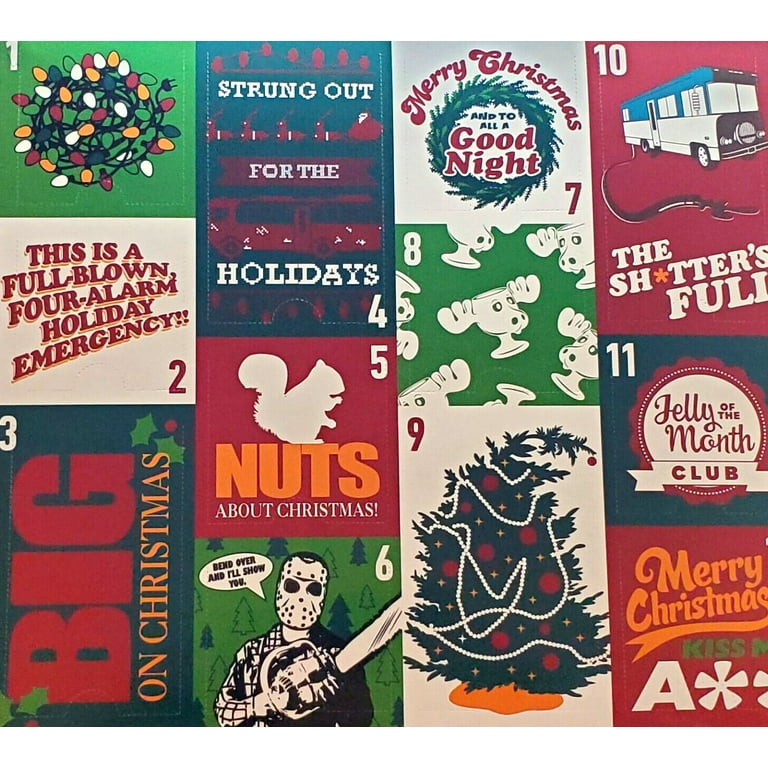 National Lampoon's Christmas Vacation 12 Days of Socks Mens Advent Calendar  - Walmart.com
