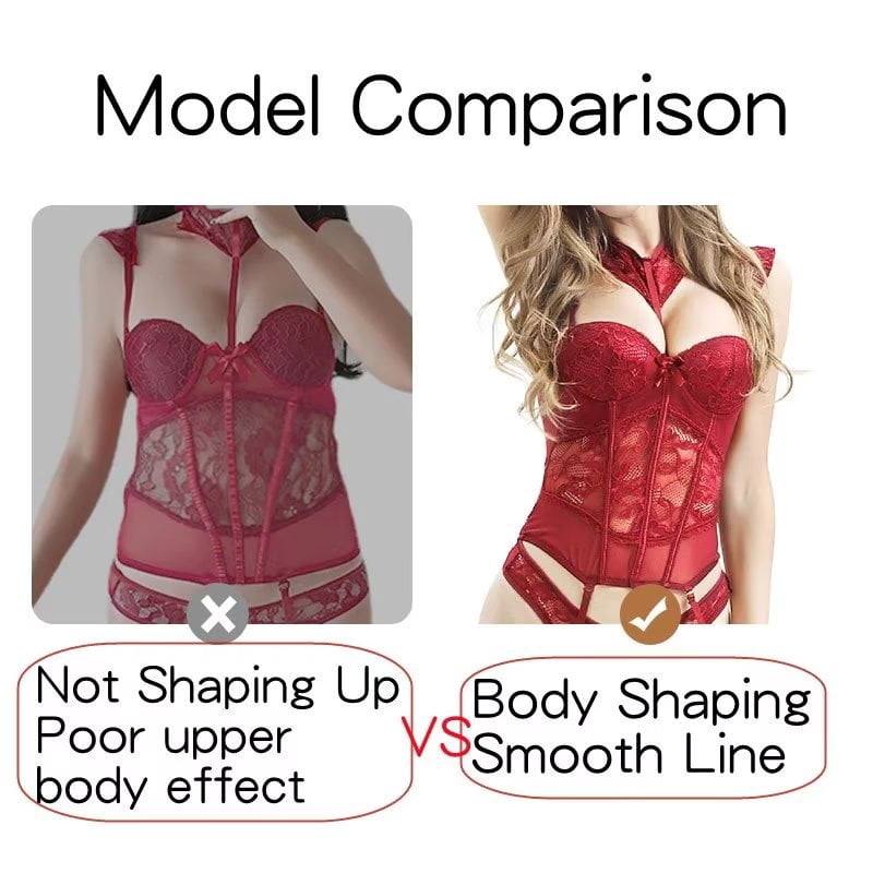 Varsbaby Sexy Push up Underwear Shape Body Lace Lingerie Bra for Women