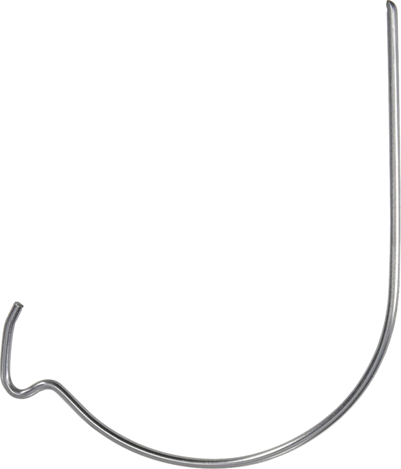 (5 pack) Ook Monkey Hook Picture Hangers, Spring Steel Picture Hanging Hooks for Drywall, 50 lbs, Zinc, Silver, 5 pack