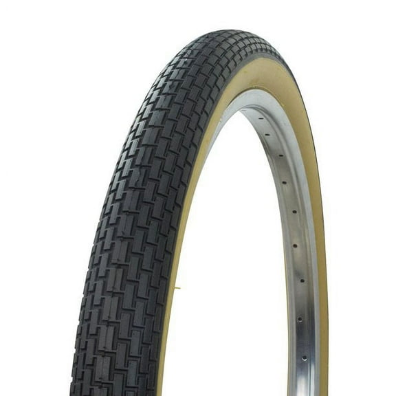 Cruiser Small Brick Tire 24in x 2.125in G-5009, Black/Gum