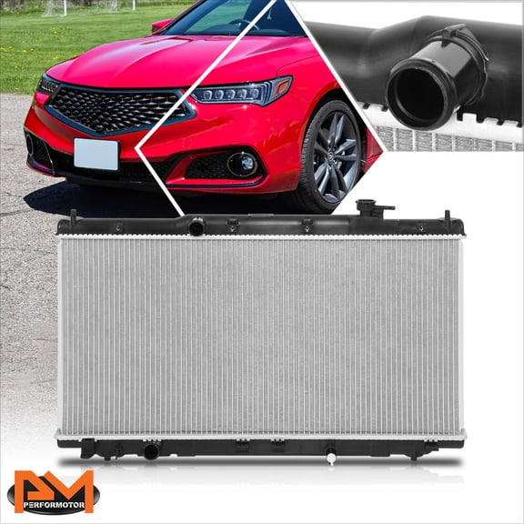 PM PERFORMOTOR for 15-20 Acura TLX 3.5L OE Factory Style Full Aluminum Core Radiator DPI-13516