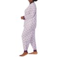 thumbnail image 6 of Disney Women's Character Cozy 2-Piece Pajama Set (Purple Minnie Mouse, XX-Large), 6 of 7