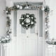 thumbnail image 5 of Colgante De Anillo De Pvc Corona navideña verde para colgar en la puerta, 30x30x5 cm, decoración de pared de PVC para ambiente festivo en el hogar (1 unidad) Rkxzt, 5 of 8