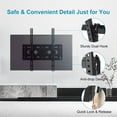 thumbnail image 4 of Tilt TV Wall Mount for Most 26-65 Inch TVs, Universal Low Profile TV Mount VESA Up to 400 x 400mm with Loading Capacity 110lbs for LCD LED OLED 4K TVs (Tilt 26-65 Inch), 4 of 7