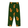 thumbnail image 3 of Lsque Bold Squirrel Silhouettes Print Women's Pajama Pants, Lounge Pant - Comfortable Home Wear,Elastic Waistband, Stylish Design-Medium, 3 of 9