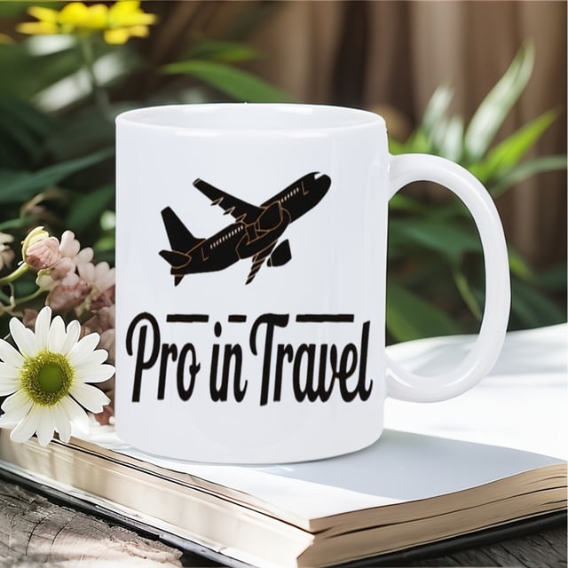 Ceramic Travel Mug | Soar with Style, Ultimate Novelty Mug for Your Next Adventure, Dishwasher Safe, Reusable, Hand Wash Only