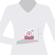 Equate Thin Panty Liners, Regular Length, Unscented, Individually Wrapped, Compare to Always®, 20 Count