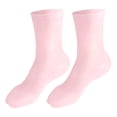thumbnail image 1 of FELTECHELECTR 1 par de calcetines largos hidratantes para pies, calcetines largos elásticos, cubrepiés antigrietas., 1 of 6