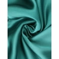 thumbnail image 5 of INSPIRE CHIC Women's Lace V Neck Satin Lounge Pajama Dress Camisole Nightgowns M Dark Green, 5 of 6