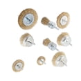 thumbnail image 2 of Wires Wheel, 9Pcs Stable Working Wide Application Drill Wire Brush  for Metal, 2 of 8