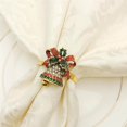 thumbnail image 1 of facefd 6Pcs Christmas Napkin Rings Napkin Holder Rings for Holiday Christmas Table Decoratio, 1 of 7