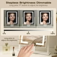 LuxeVue Makeup Mirror with Lights,Hollywood Vanity Mirror with Lights
