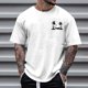 thumbnail image 2 of Playeras De Hombre Camiseta Deportiva Informal De Manga Corta Con Estampado Parcial De Árbol De Coco Y Cuello Redondo De Verano Para Hombre, 2 of 4
