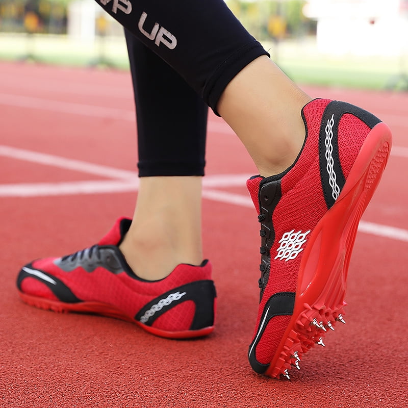 Track and Field Shoes for Men Women 8 Spikes Boys and Girls Kids Running Racing Shoes