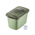 thumbnail image 2 of Grain Rice Storage Bin Cereal Dispenser Bucket Airtight Pet Food Storage Box Green, 2 of 8