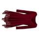 thumbnail image 3 of Vestido corto de empalme de encaje de talla grande para mujer Blusa de manga larga sexy Top informal de trabajo Inevent AP1427-14B, 3 of 7