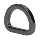 thumbnail image 3 of 10 Uds anillos en D fiables duraderos brillantes cómodos pequeños y compactos hebillas decorativas para bolsas para manualidades DIY, 3 of 8
