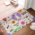 thumbnail image 5 of Daiia Dog Doing Yoga Front Door Mat, Heavy Duty Durable Welcome Mat for Outdoor Indoor, Dirt Trapper Waterproof Super Absorbent Door Mat, 16" x 24", 5 of 9
