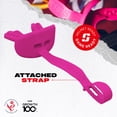thumbnail image 5 of SAFEJAWZ Football Mouth Guard, Sports Lip Guard with Connected Strap, Adult and Youth Mouthpiece, One Size Pink, 5 of 6