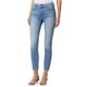 thumbnail image 1 of Hudson Womens Barbara Cropped Skinny Fit Jeans blue 25x27, 1 of 1