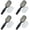 Black 4 Packs, variant on Foot Grinding Artifact To Dead Skin Stainless Steel Foot Thick Skin Peeling Rub Foot Board Scraping Sole Heel Pedicure