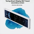 thumbnail image 4 of Turing 8.8Inch IPS Type-C Secondary Monitor - Smart Display Case for CPU, GPU, RAM Monitoring with USB Interface White, 4 of 8