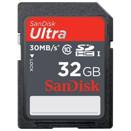 Class 10 Ultra SD 32GB Memory Card (SDSDU-032G-A11), Class 10 performance for Full HD video (1080p) By