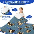 thumbnail image 3 of French Bulldogs Blue Toddler Nap Mats for Kids Preschool,Sleeping Mat Bag or Kids,Toddler Sleeping Bag,Toddler Nap Mat or Daycare, 3 of 6