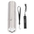 thumbnail image 2 of Lampe de Poche en Acier Inoxydable 2200mah 7W USB Chargeant 5 Perles 8 Niveaux Torche de Poche, 2 of 8