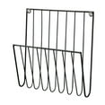 thumbnail image 2 of jifeng Hanging Wall File Holder Office Home Magazine Rack for Books Brochures files Black, 2 of 9