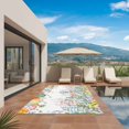 thumbnail image 2 of Easter Eggs Outdoor Rug 5x7 Ft, Non Slip Washable Area Rug, Bunny Eucalyptus Leaves Spring Flower Plant Patio Rugs Carpet Runner, Large Floor Mat for Indoor/Outdoor Deck Porch Camping, 2 of 8