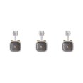 thumbnail image 1 of Moyic Soporte para cabezal de ducha Baño Soporte de pared ajustable Autoadhesivo Plástico Extraíble Soporte a prueba de humedad Blanco Type1 NO1, 1 of 6