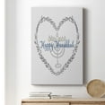 thumbnail image 6 of Hanukkah Heart Premium Gallery Wrapped Canvas - Ready to Hang, 6 of 9