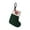 Green, variant on Christmas Stockings with Initial - Embroidered Monogram Letter Knit Stockings in Red White for Fireplace Mantel, Xmas Tree Decorations and Family Holiday Traditions