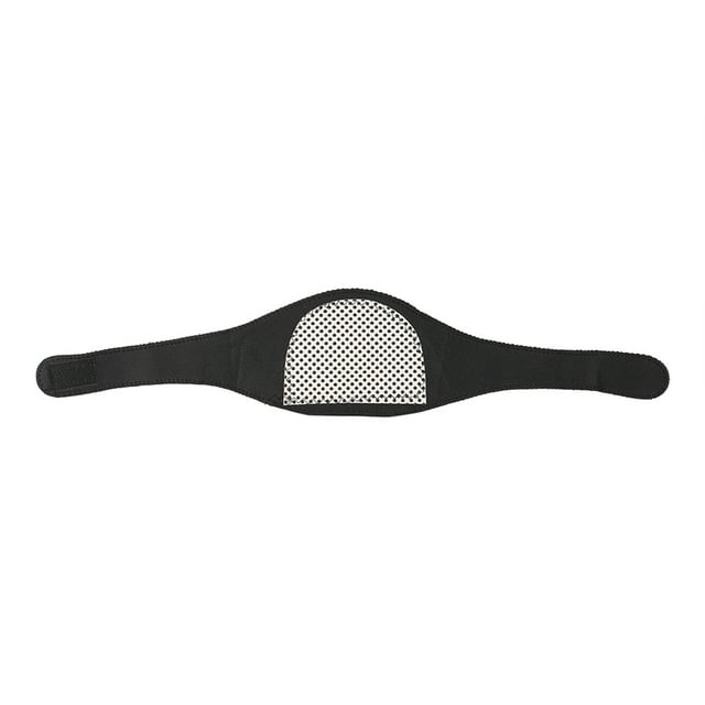 Neck Braces, Black Heat Neck Wrap Support Pain Relief Neck Braces, for Office Drivers