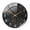 Black Marble, variant on VOCOO 12-Inch Silent Quartz Wall Clock, Retro Colorful Decorative Wall Clock with Tempered Glass Cover,Non-Ticking, Battery Operated, Easy-to-Read Ideal Decor for Home, Office, Kitchen