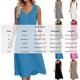 thumbnail image 4 of YTCAMLO Womens Dresses Fashion U-Neck Sleeveless Loose Tank Beach Dress Casual Pockets Breathable A Line Flowing Boho Sundresses, 4 of 4