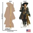 thumbnail image 2 of Advanced Graphics 693 Capt Barbossa Stand-Up en Carton Grandeur Nature, 2 of 5