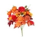 thumbnail image 5 of Ramo de flores artificiales de otoño con hojas de arce artificiales para jardín, para exteriores, damas de honor, inauguración de la casa, granja, ofi Estilo B, 5 of 8