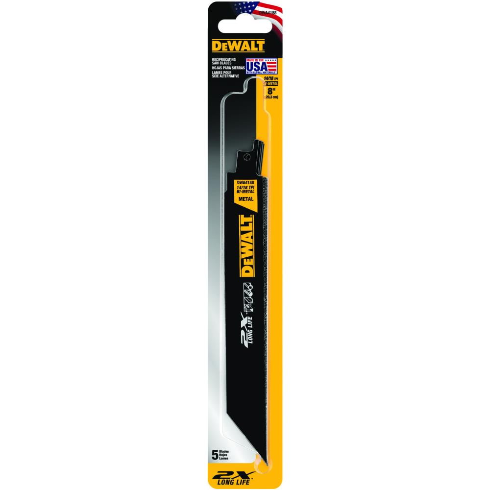 DewaltDWA4188 8in 2X Premium Metal Cutting Blade (5 Pack) Walmart